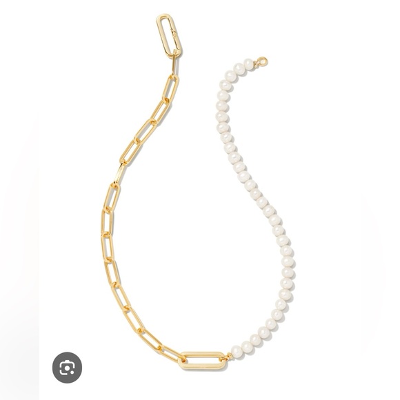 Kendra Scott Jewelry - Kendra Scott Gold and Freshwater Pearl Necklace